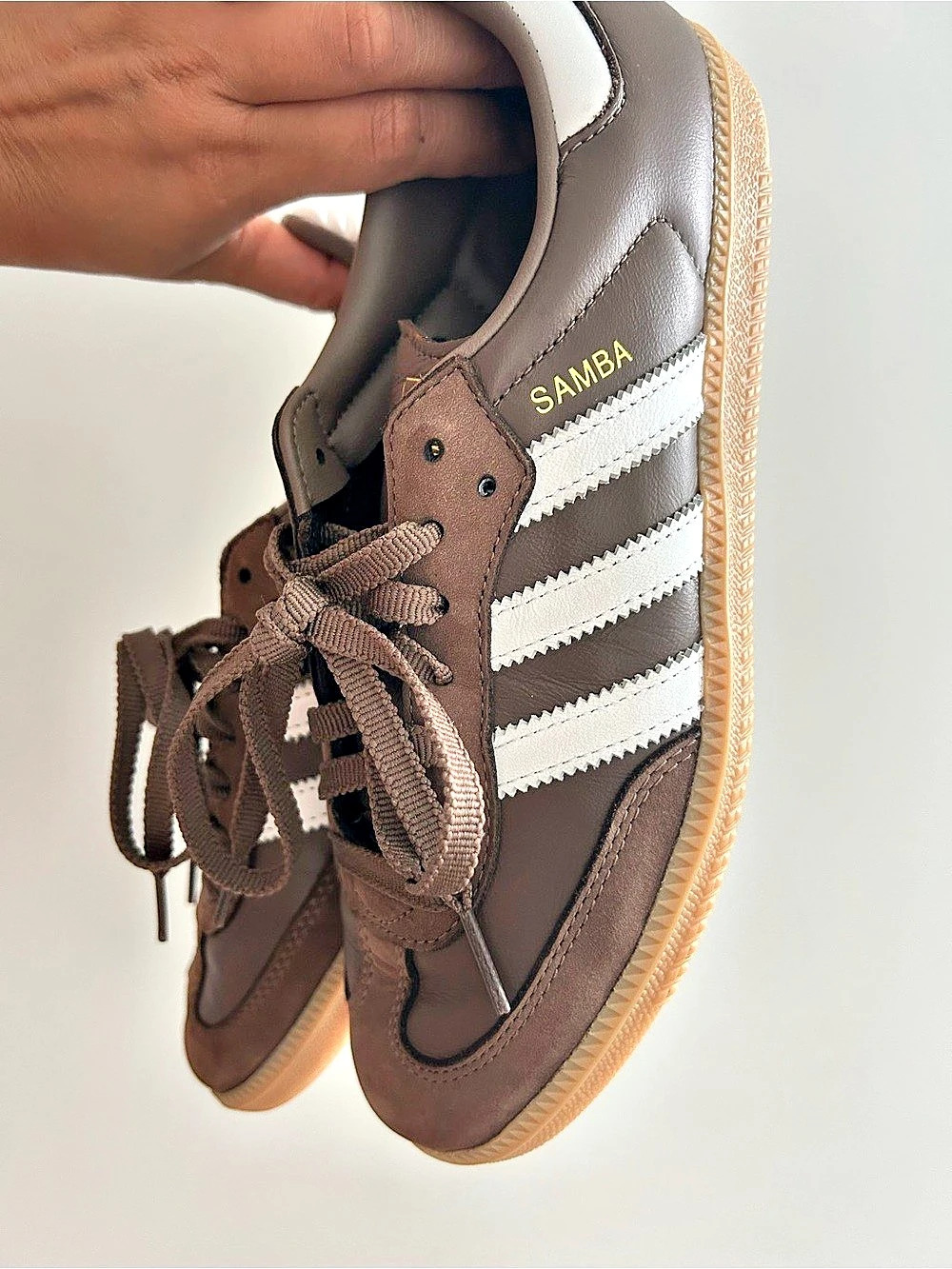 ADIDAS Samba OG W Brown & White US 8 - Picture 4 of 7